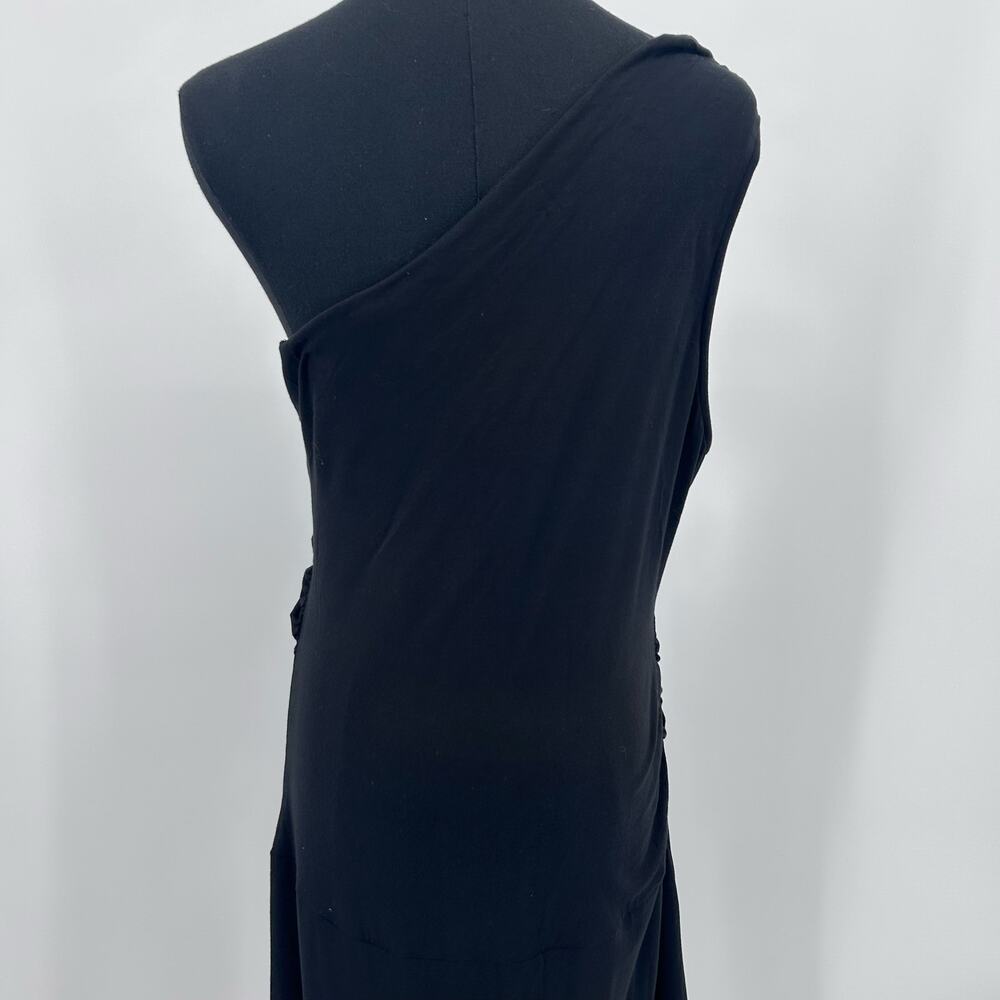 New With Tags Urban Outfitters UO Monica One Shoulder Romper Black Womens Size L - Picture 11 of 14